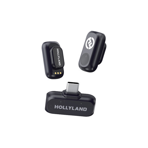 میکروفن بی سیم هالی لند مدل LARK A1 Mini Duo با درگاه اتصال USB-C